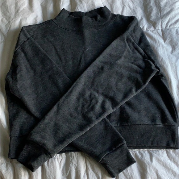 wild fable Sweaters - Charcoal mock neck sweater